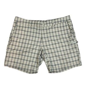 The North Face Shorts Hiking Swim Plaid Lightweight Size 40
